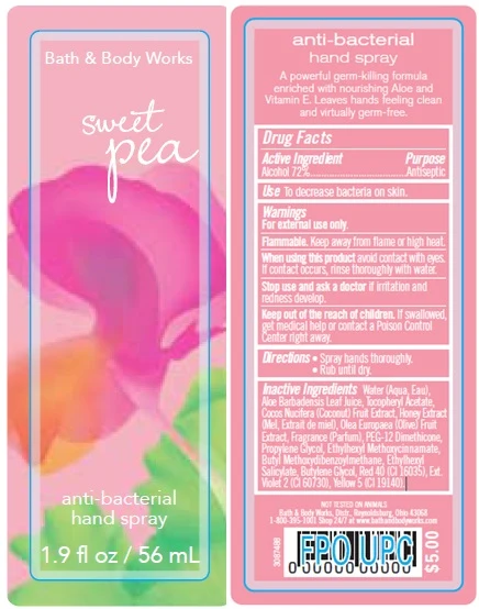 Anti-Bacterial HandSweet Pea 포장