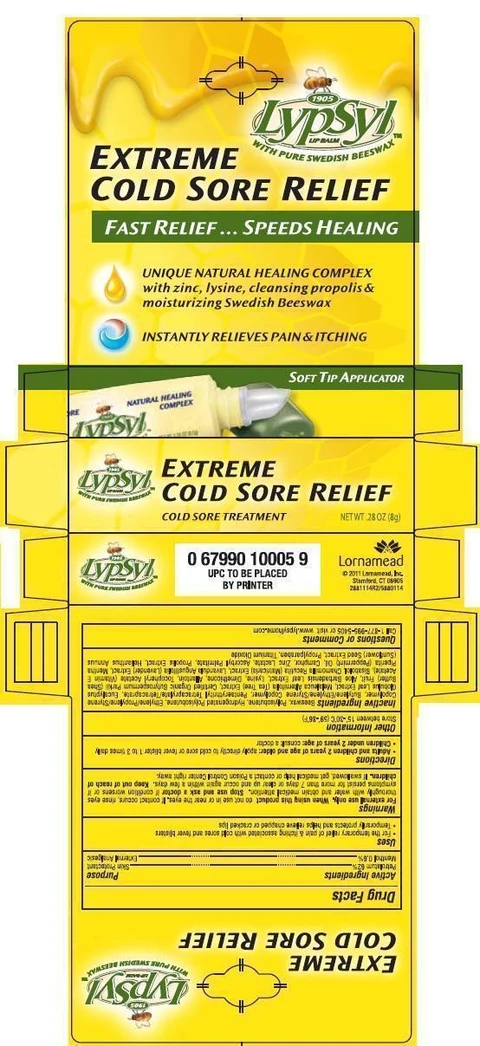 LornameadLypsyl packaging