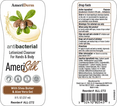 AMERIDERM 포장