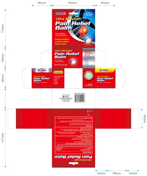 ULTRA STRENGTH PAIN RELIEF BALM 포장