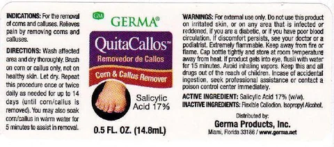 QuitaCallos 포장