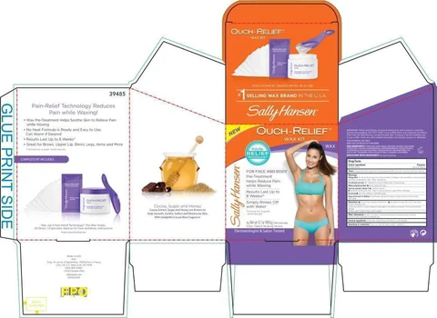 Sally Hansen Ouch-ReliefWax Kit 포장