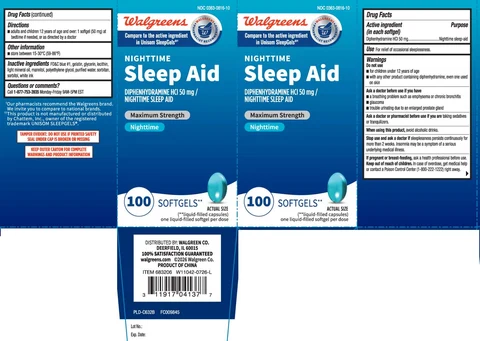 Wal Som Nighttime Sleep Aid 포장