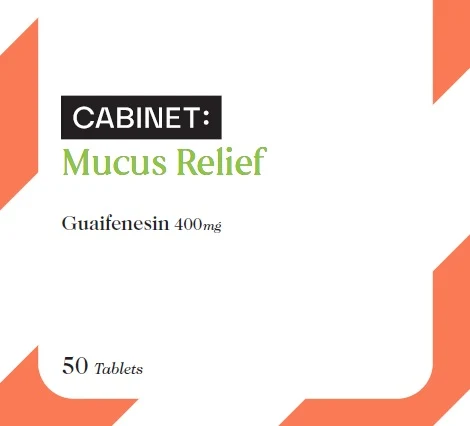 MUCUS RELIEF packaging
