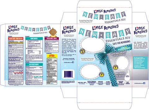 LITTLE REMEDIES NEW BABY ESSENTIALS packaging