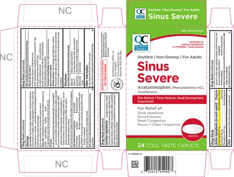 Sinus Severe 포장