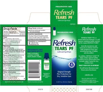 REFRESH TEARS PF 포장