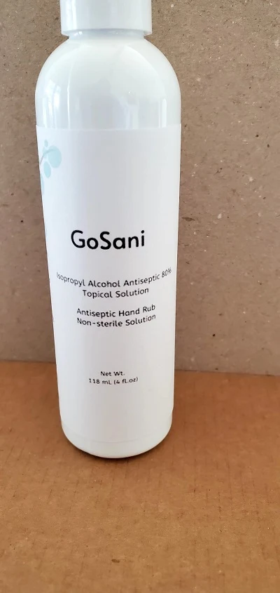 Hand Sanitizer packaging