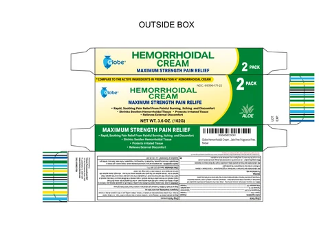 430902-FBA GLOBE HEMORRHOIDAL CREAM WITH ALOE 1.8OZ 2PK_BOX 080625-JW CDER