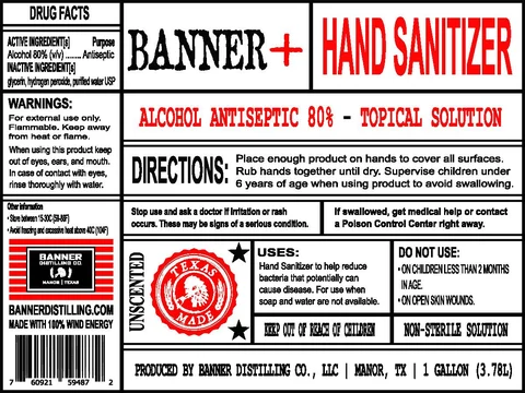 Hand Sanitizer packaging