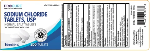 Sodium Chloride Normal Salt 포장