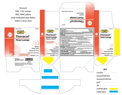 THORACOL 포장