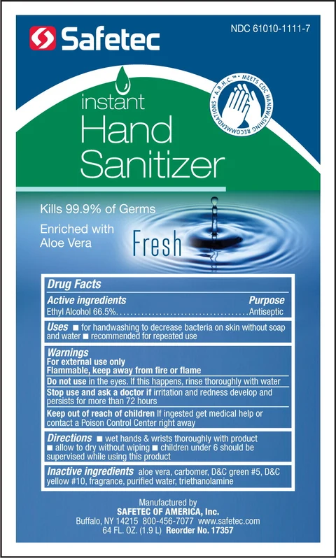 Instant Hand Sanitizer 포장