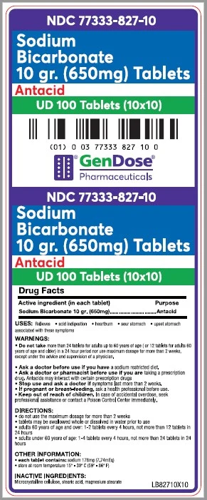 Sodium Bicarbonate 10 GR. (650 MG) 포장
