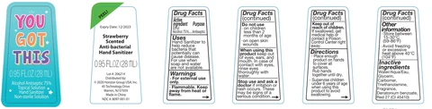 Hand sanitizer packaging