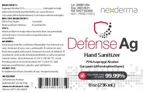 Defense AG Hand Sanitizer 포장