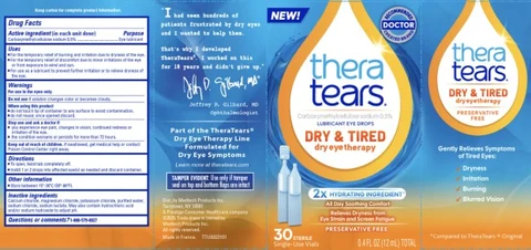 TheraTears Dry and Tired packaging