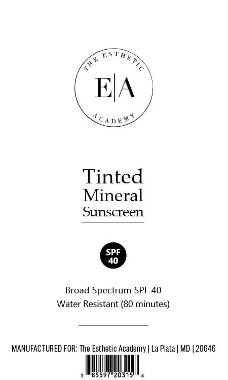 Tinted Mineral Sunscreen packaging