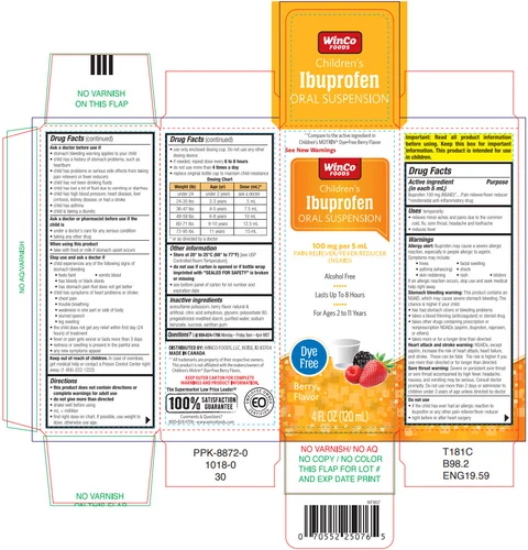 Ibuprofen 포장