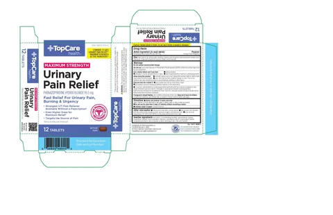 TopCare Maximum Strength Urinary Pain Relief packaging