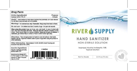 Hand Sanitizer packaging