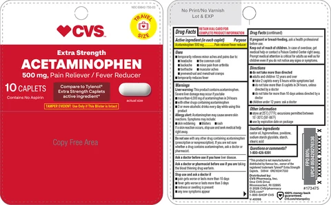 AcetaminophenExtra Strength 포장