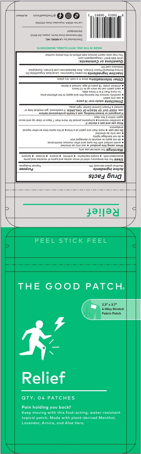 Relief 포장