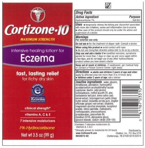Cortizone 10 Intensive Healing for Eczema 포장