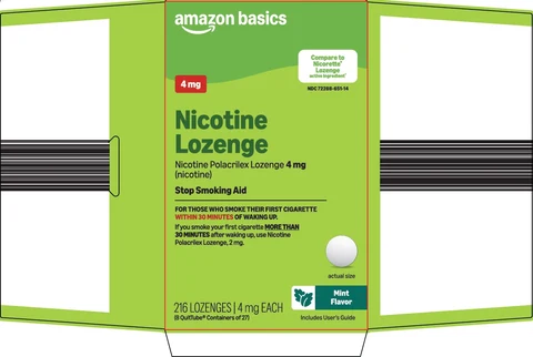 nicotine 포장