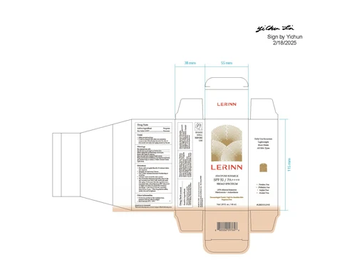 LERINN ZINCPURE SUNMILK SPF 50 packaging