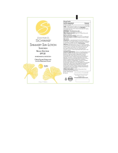 Shimmery Sun 포장
