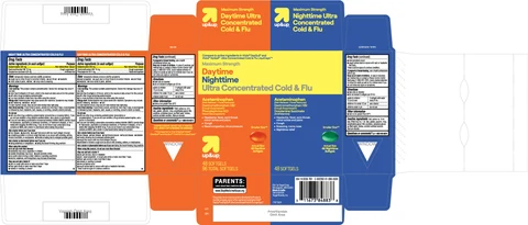 Daytime NighttimeUltra Concentrated Cold and Flu 포장