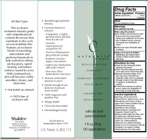 enfuselle Acne Clarifying packaging