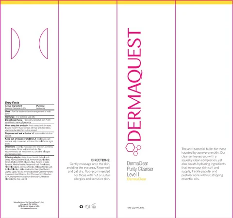 DermaClear Purity Cleanser Level I 포장