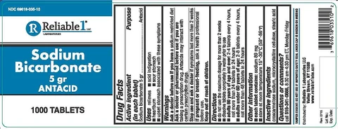 Sodium Bicarbonate 5 gr 포장