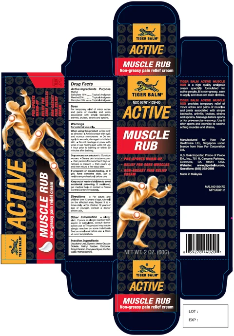 Tiger BalmActive Muscle Rub packaging