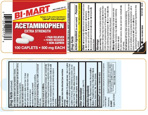 Acetaminophen Extra Strength 포장