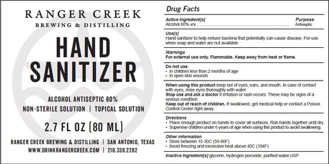 Hand Sanitizer packaging
