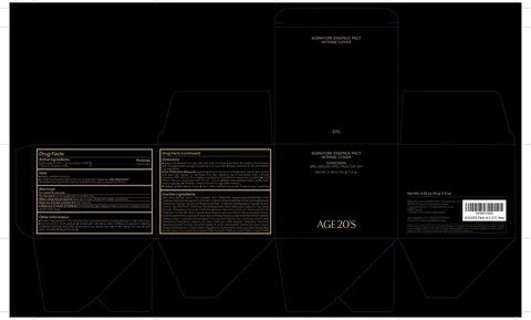 AGE20S SIGNATURE ESSENCE PACT INTENSE COVER 27C PACK OF 2 포장