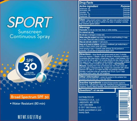 Sport Sunscreen SPF 30 packaging