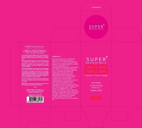 SKIN 79 Super Plus Beblesh Balm Triple Functions SPF25 PA (40g) 포장