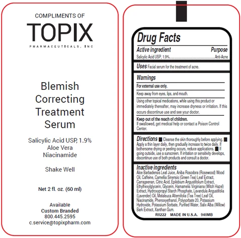 Blemish CorrectingSerum 포장