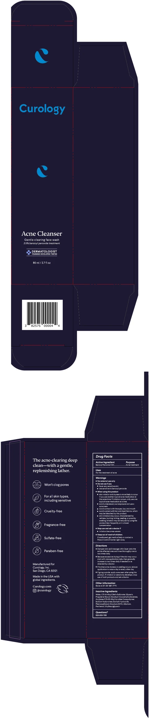 CA22 Benzoyl Peroxide Cleansing packaging