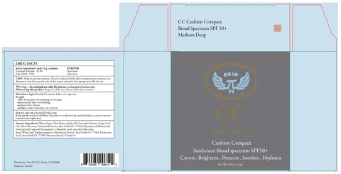 CC Cushion Compact SunScreen - Medium / Deep packaging