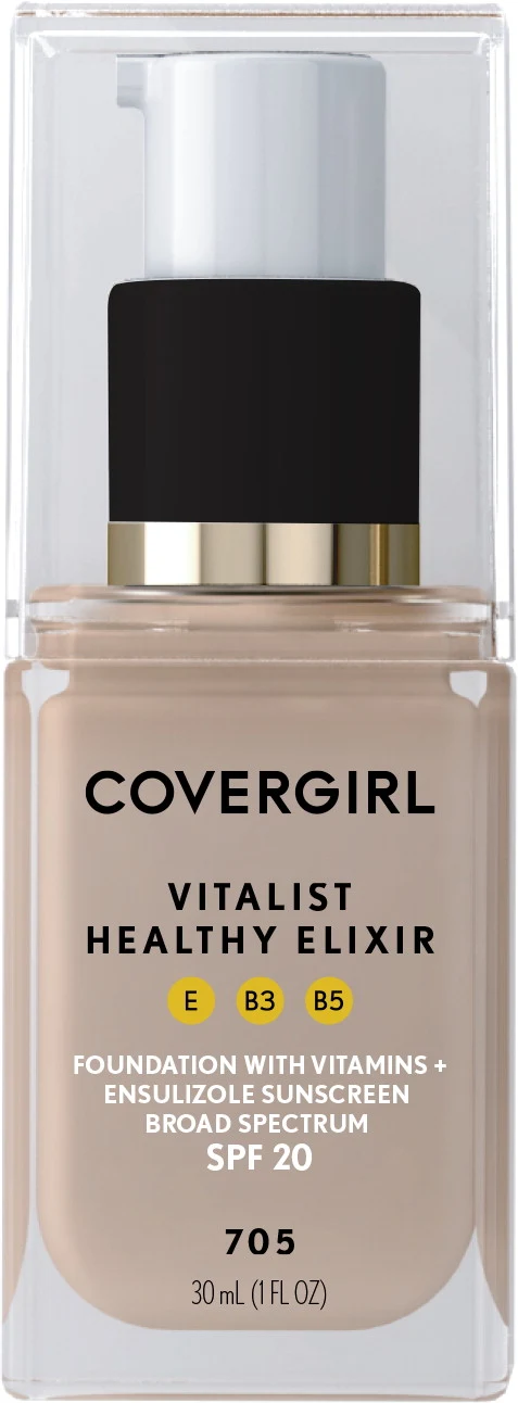Covergirl Vitalist Healthy Foundation with Vitamins plus Ensulizole Sunscreen Broad Spectrum SPF 20 (All shades) 포장