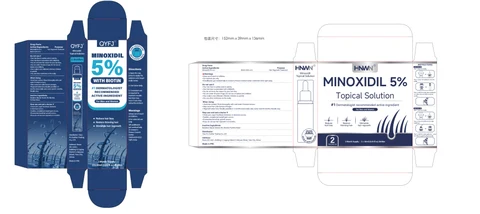 5% Minoxidil Hair Growth Topical Solution 포장
