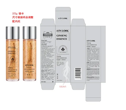 4 IN LOOK Ginseng Anit wrink Anti wrinkle essence 포장
