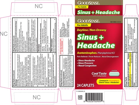 Sinus and Headache 포장