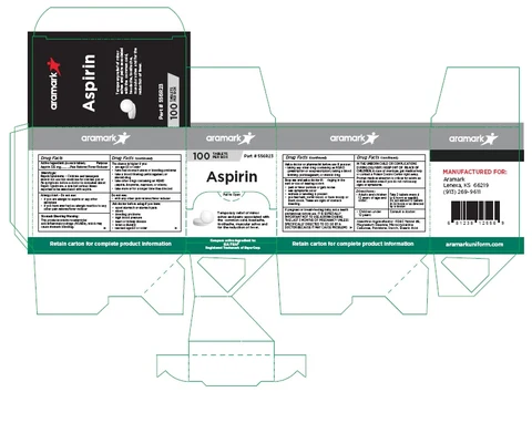 Aramark Aspirin 포장