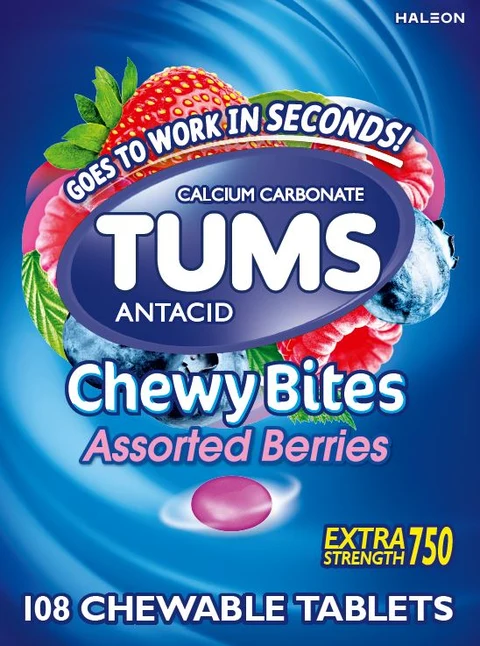 Tums Chewy Bites 포장